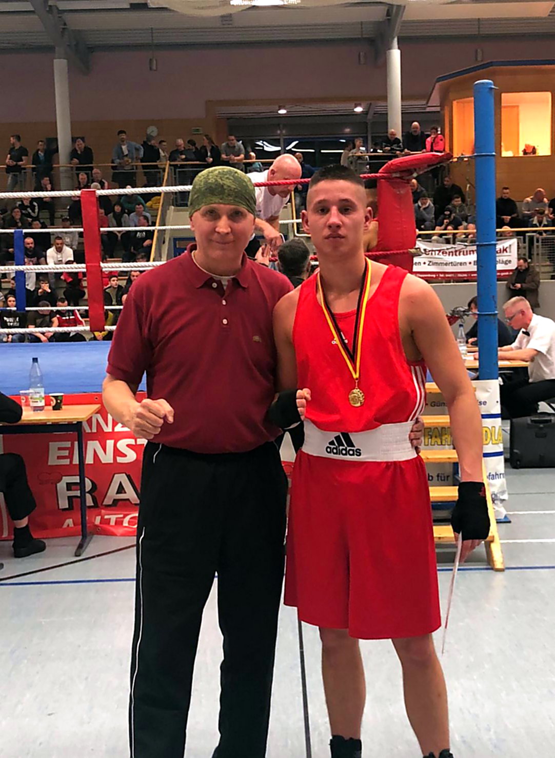 Danny KLOS überzeugend WeserEmsTitel erboxt SV Rasensport DJK von