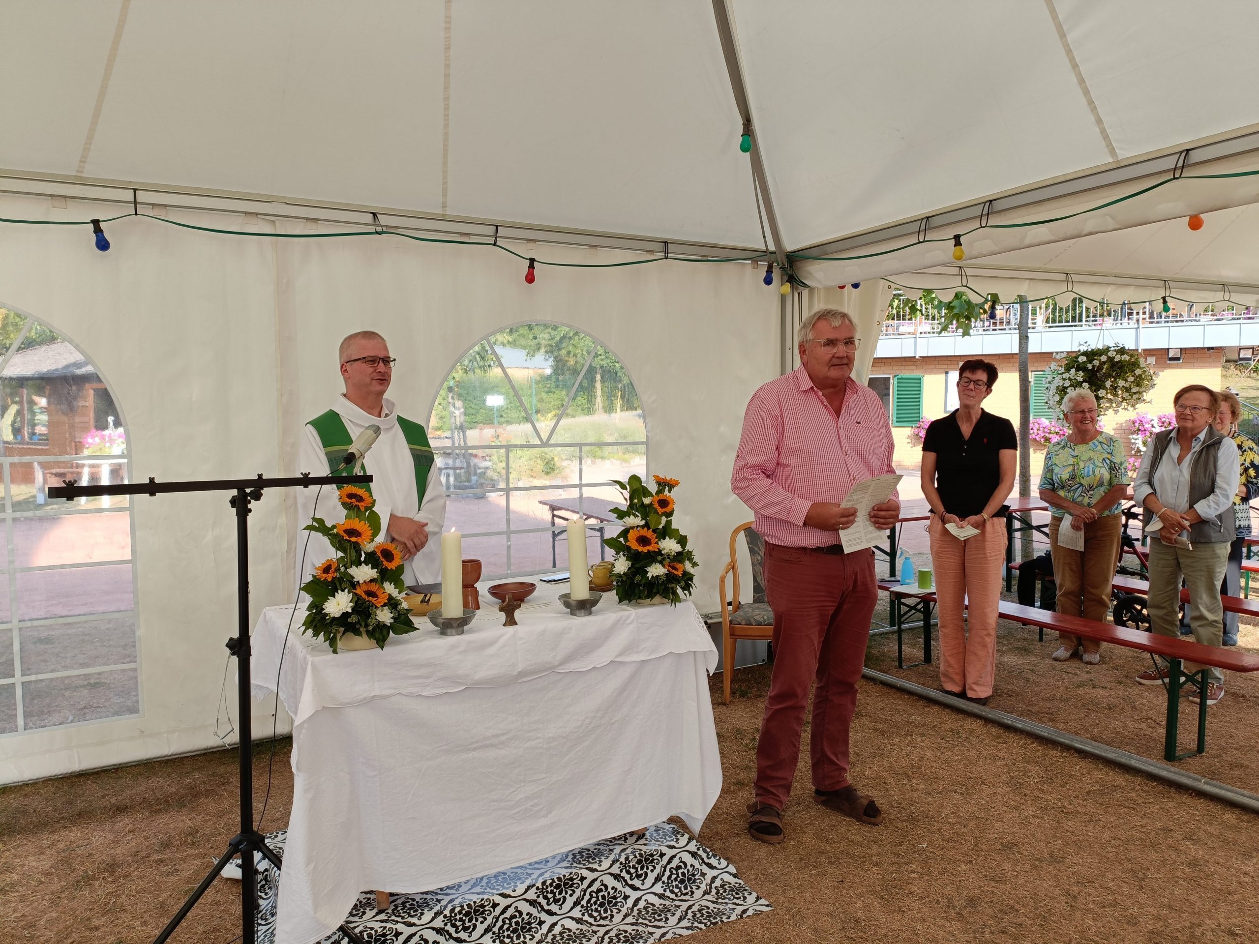 RASPO-Gottesdienst am 3. September 2022 in den Zelten auf dem Berg ...
